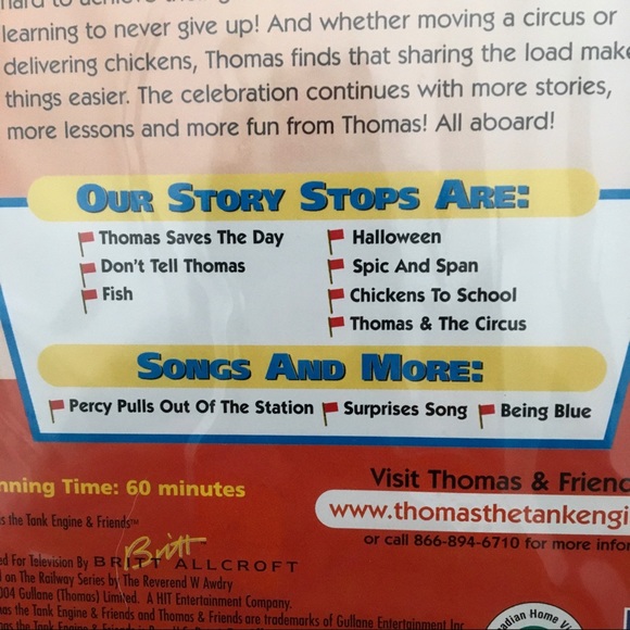 Thomas & Friends 60th Anniversary Limited Edition - Picture 6 of 9